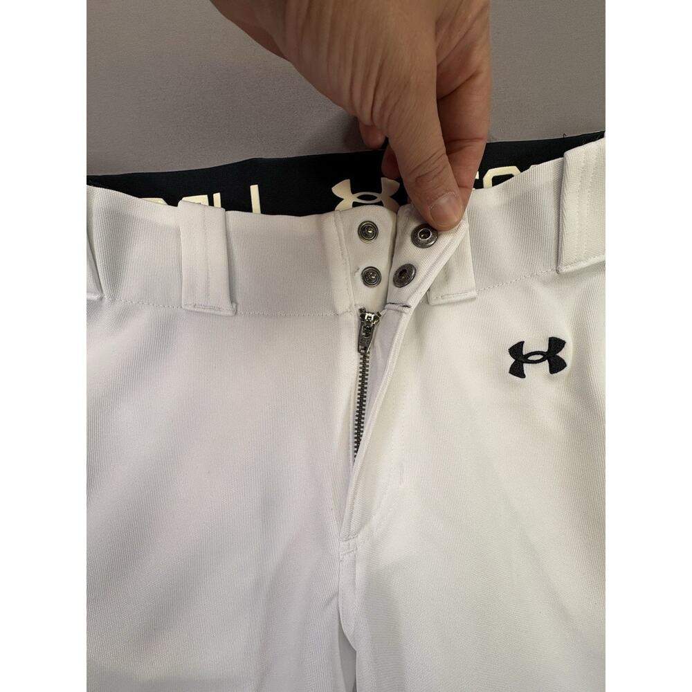 Under Armour Women’s Utility Softball Pants White Small Style 1375665 - Picture 3 of 10